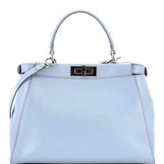 Fendi Peekaboo Bag Rigid Leather Regular