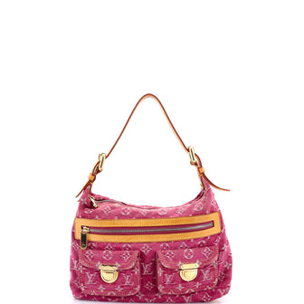 Louis Vuitton Baggy Handbag Denim PM