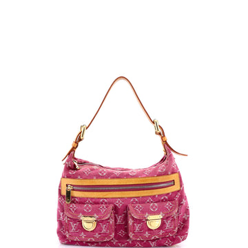 Louis Vuitton Baggy Handbag Denim PM