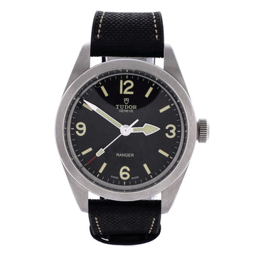 Tudor Ranger Automatic Watch Stainless Steel and Leather with Rubber 39