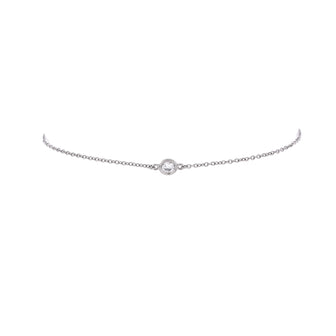 Tiffany & Co. Elsa Peretti Diamonds By The Yard Bracelet Platinum with Diamond .08CT