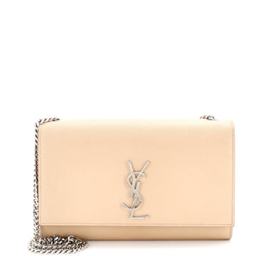 Saint Laurent Classic Monogram Crossbody Bag Grainy Leather Medium