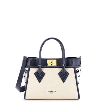 Louis Vuitton On My Side Tote Monogram Tufted Canvas PM