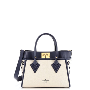Louis Vuitton On My Side Tote Monogram Tufted Canvas PM