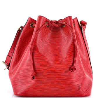 Louis Vuitton Petit Noe Handbag Epi Leather