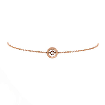 Chanel Coco Crush Letters Bracelet 18K Beige Gold with Diamond