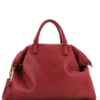 Bottega Veneta Convertible Satchel Intrecciato Nappa Maxi