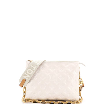 Louis Vuitton Coussin Bag Monogram Embossed Lambskin PM