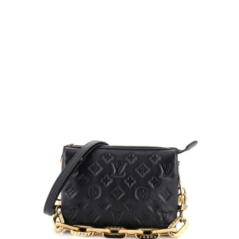 Louis Vuitton Coussin Bag Monogram Embossed Lambskin BB