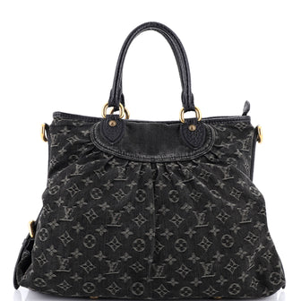 Louis Vuitton Neo Cabby Handbag Denim GM