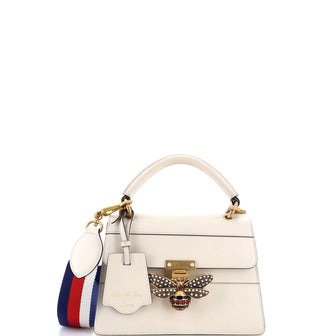 Gucci Queen Margaret Top Handle Bag Leather Small