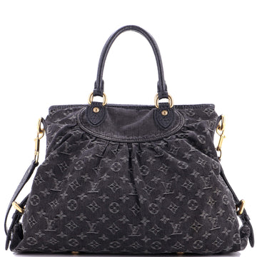 Louis Vuitton Neo Cabby Handbag Denim GM