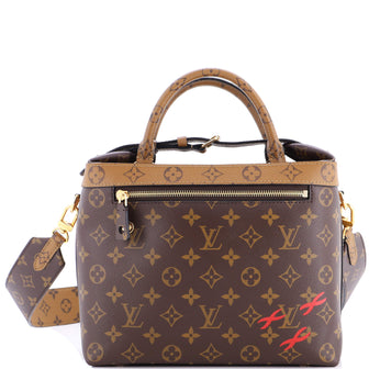 Louis Vuitton City Cruiser Handbag Reverse Monogram Canvas PM