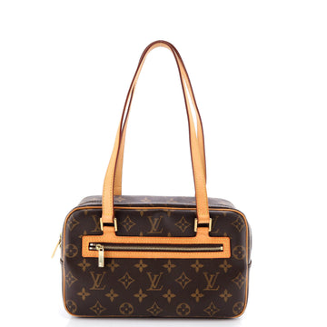 Louis Vuitton Cite Handbag Monogram Canvas MM
