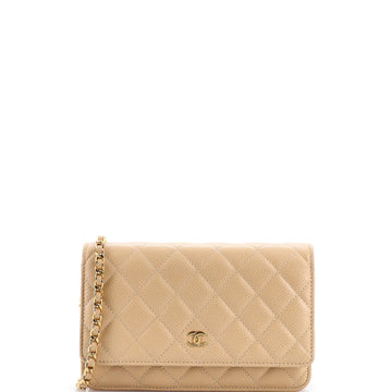 Chanel Wallet on Chain Quilted Caviar