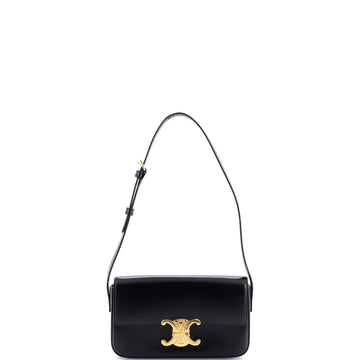 Celine Triomphe East-West Shoulder Bag Smooth Calfskin