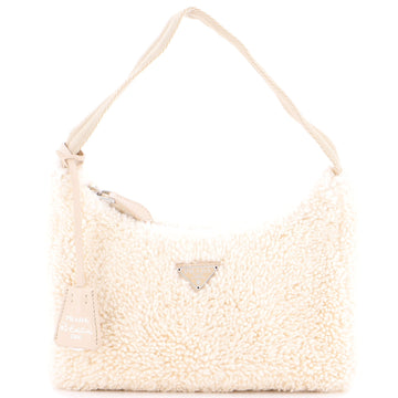 Prada Re-Edition 2000 Hobo Shearling Mini