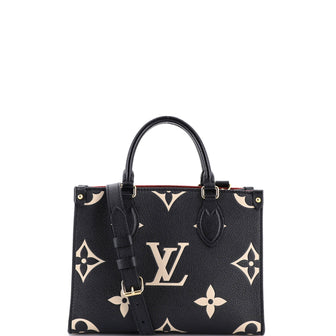 Louis Vuitton OnTheGo Tote Bicolor Monogram Empreinte Giant PM