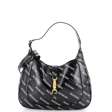 Gucci x Balenciaga The Hacker Project Jackie 1961 Hobo Printed Leather Medium