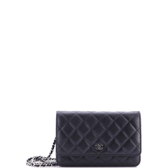 Chanel Wallet on Chain Quilted Caviar