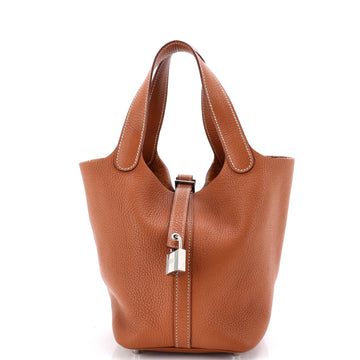 Hermes Picotin Lock Bag Clemence PM