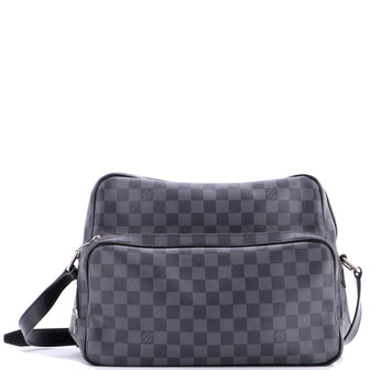Louis Vuitton Leoh Messenger Bag Damier Graphite