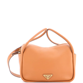 Prada Darling Top Handle Bag Vitello Daino