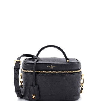 Louis Vuitton Vanity Handbag Monogram Empreinte Giant PM