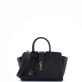 Saint Laurent Monogram Cabas Downtown Leather Baby