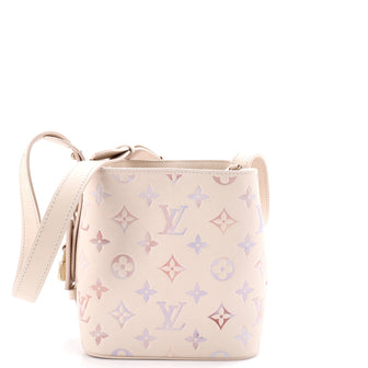 Louis Vuitton All In Dream Cream Monogram Embossed Leather BB