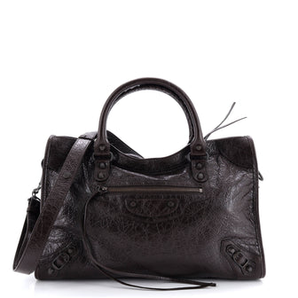 Balenciaga City Classic Studs Bag Leather Medium