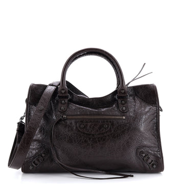 Balenciaga City Classic Studs Bag Leather Medium
