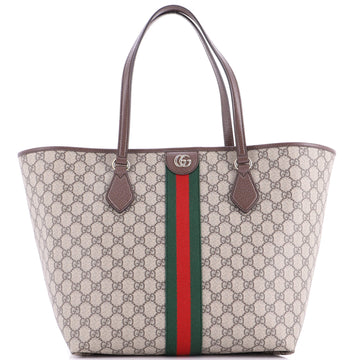 Gucci Ophidia Shopping Tote GG Coated Canvas Medium
