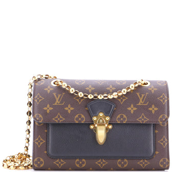 Louis Vuitton Victoire Handbag Monogram Canvas and Leather
