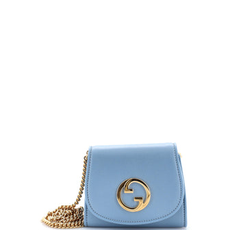 Gucci Blondie NM Wallet on Chain Leather Medium
