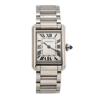 Cartier Must de Cartier Tank Quartz Watch Stainless Steel 22