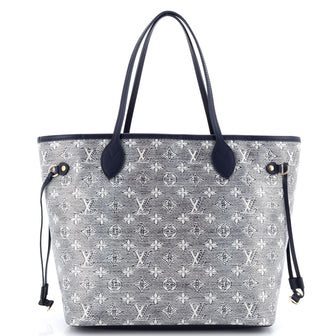 Louis Vuitton Neverfull NM Tote Monoglam Jacquard Canvas MM