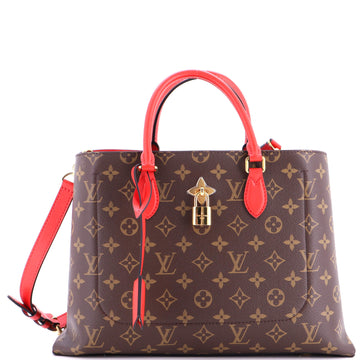 Louis Vuitton Flower Tote Monogram Canvas with Leather