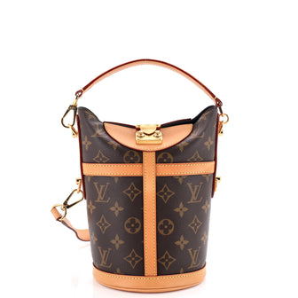 Louis Vuitton Duffle Handbag Monogram Canvas