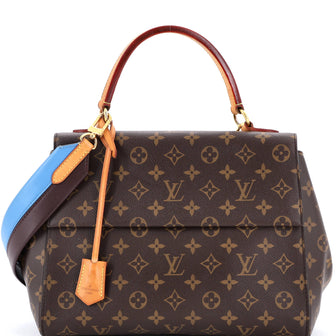 Louis Vuitton Cluny Top Handle Bag Monogram Canvas MM
