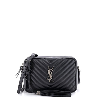 Saint Laurent Lou Camera Bag Matelasse Chevron Leather Small