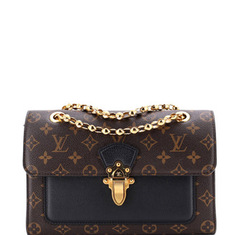 Louis Vuitton Victoire Handbag Monogram Canvas and Leather