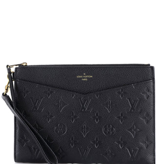 Louis Vuitton Pochette Melanie Monogram Empreinte Leather MM