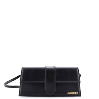 Jacquemus Le Bambino Top Handle Flap Bag Leather Long