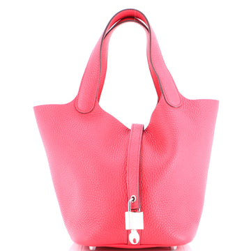Hermes Picotin Lock Bag Clemence PM
