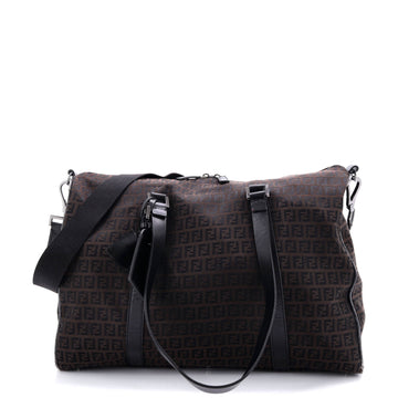 Fendi Vintage Convertible Duffle Bag Zucchino Canvas Large