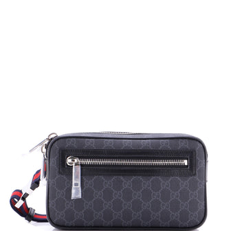 Gucci Soft Zip Belt Bag GG Coated Canvas Small