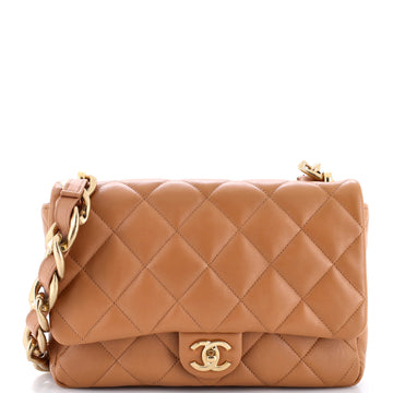 Chanel Funky Town Flap Bag Quilted Lambskin Large