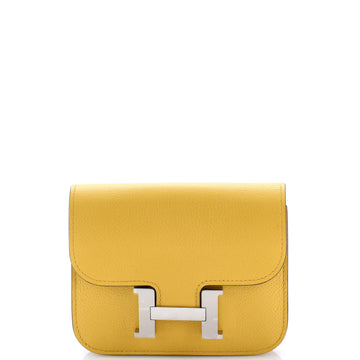 Hermes Constance Slim Wallet Evercolor