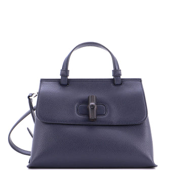 Gucci Bamboo Daily Top Handle Bag Leather Small